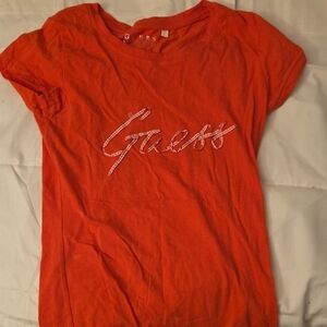 Guess Scarlet Tee with Script Logo